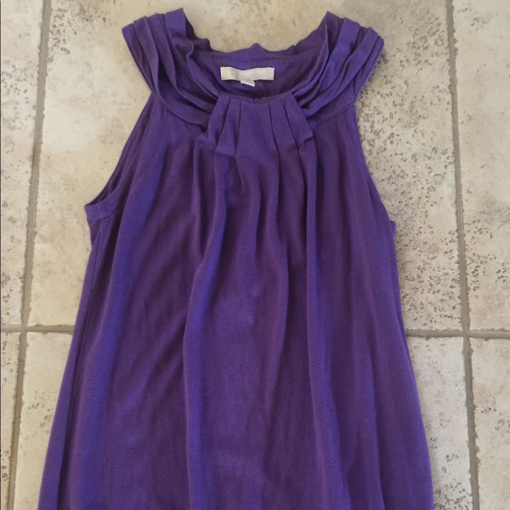 FINAL SALE Banana Republic Purple SL Top XS